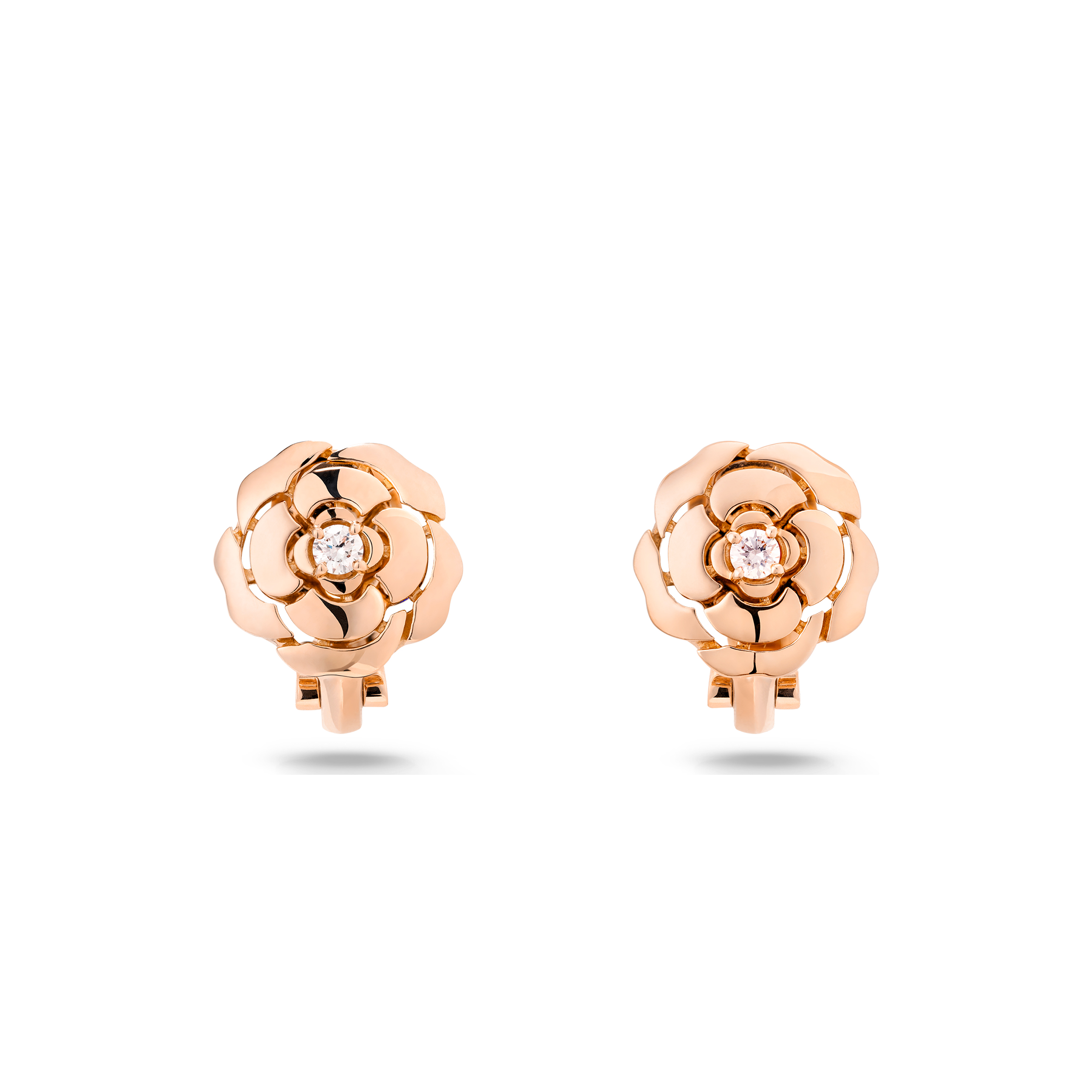 CHANEL EXTRAIT DE CAMÉLIA EARRINGS J11658